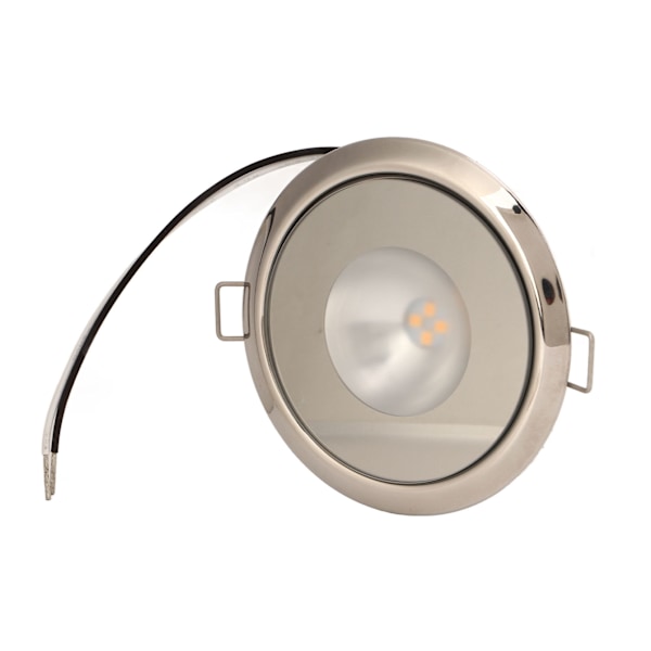 3,5 tommer RV loftslampe LED indvendig kuppellampe varm hvid 365LM 3000K IP66 vandtæt til yacht autocamper badeværelse