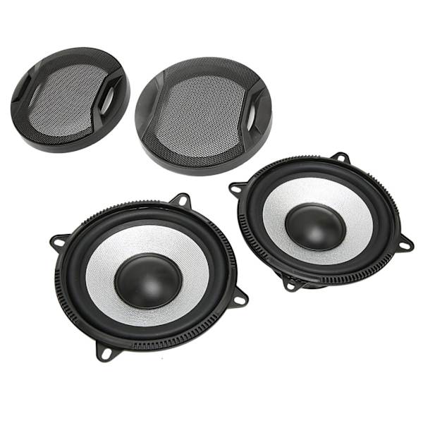 4 st koaxiala billjudhögtalare 150W diskant och bas stereo 5 tum koaxiala billjudhögtalare för bilstereoljudsystem