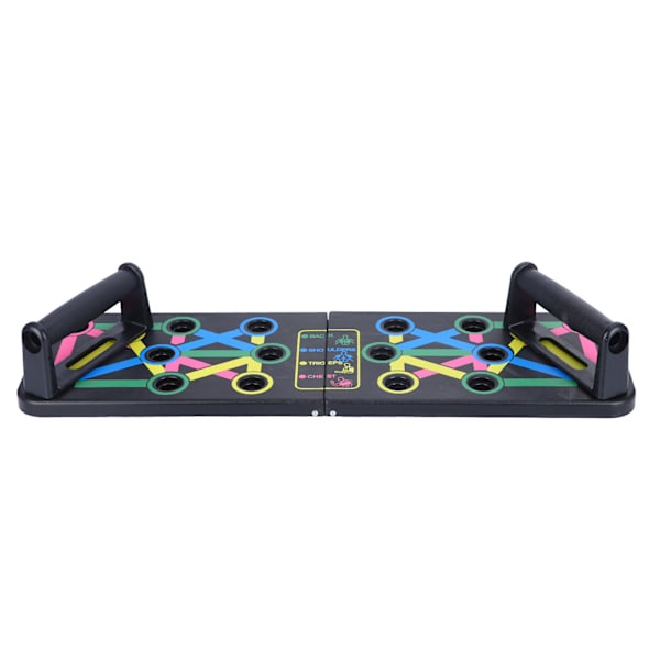 Monitoiminen Push Up Board Stand Fitness Workout Training -kuntosalin harjoitustyökalu miehille ja naisille