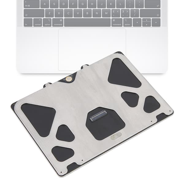 Surfplattedel Silver Trackpad för Macbook Pro A1286 2009 2010 2011 2012 + Platt kabel