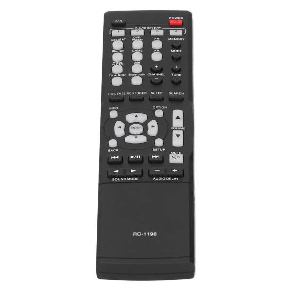RC1196 Fjernkontroll Kompatibel med DENON Audio Video Receiver AVR-X520BT AVR-S500BT