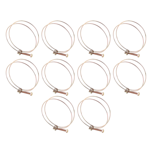 Dobbelttråds vandslangeklemme rørklemme bøjle VVS-armatur (94mm-100mm)