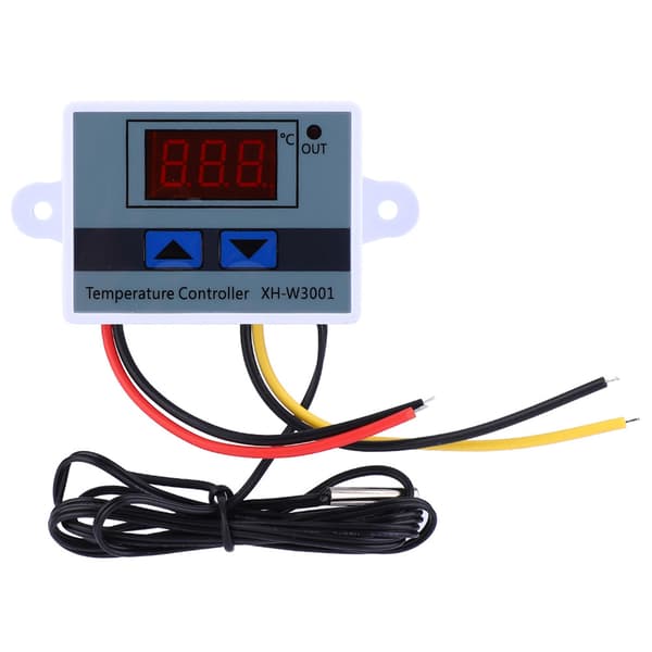 DC 12V 120W Digital Temperaturregulator Termostatbrytare med Vattentät Sensorprob