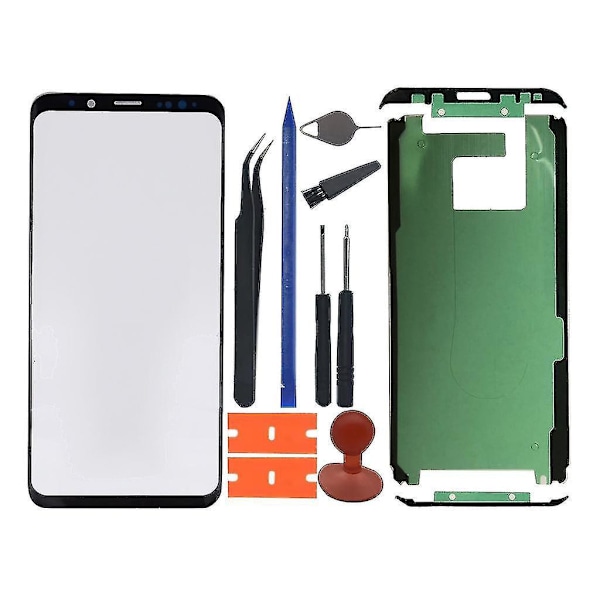 kompatibel S9/s9 Plus Front Ydre Glas Skærm Linse Udskiftning-D S9 PLUS
