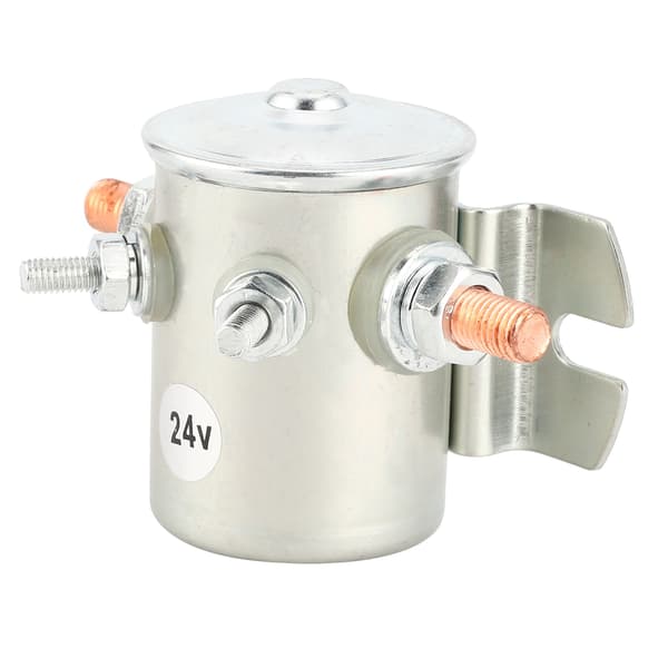 Solenoid passer til hydraulisk motorstarterrelé normalt åpent vanntett bildeler 200V 24VDC