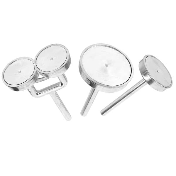3 stk. pastform i aluminiumslegering kake dessert maker rund form DIY kjøkkenredskap