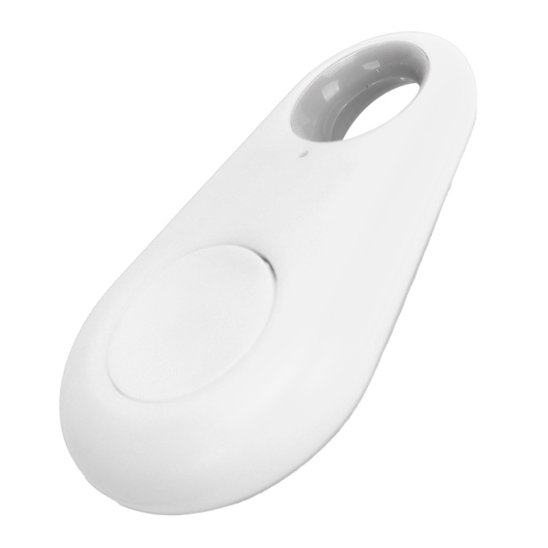 Bluetooth Anti-Lost Alarm Sensor Trådløs Smart Key Finder til Børn/Kæledyr/Pung/Bagage Hvid