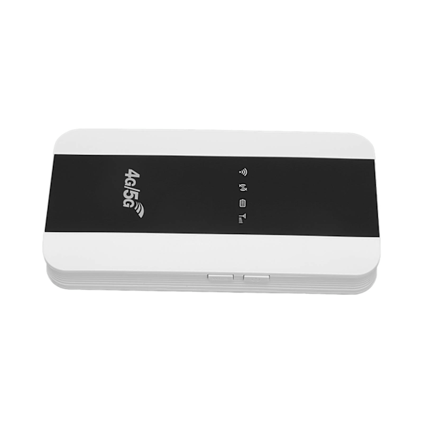 Mobil WiFi-hotspot med SIM-kortplats 4G LTE olåst 150 Mbps 3000 mAh batteri bärbar WIFI för mobiltelefon vit US-version