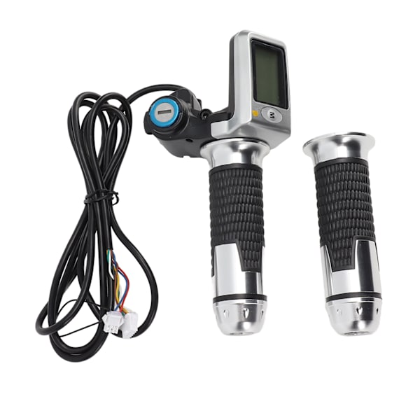 36V 48V 500W Motor Børsteløs Controller og 802 Twist Throttle med LCD Display Elektrisk Cykel Konverteringssæt