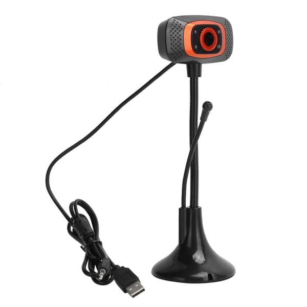 Computer Kamera Video USB Webcam DriveFree 640 x 480 Pixels med Ekstern Mikrofon