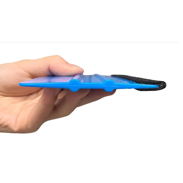 Högkvalitativ bilskrapa med fiberkant för vinylfoliering, hållbar fönsterfilmskrapa, dekalapplikator (8-pack, blå), 7*10cm