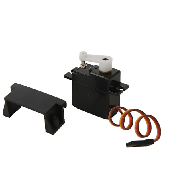 Digital Servo Lågbruskänslig plaststyrväxel med arm för WLtoys 124016 124017 144010 1/14 RC-bilar