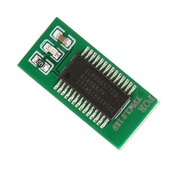 TPM 2.0 Modul PCB Material LPC Interface TPM 2.0 Krypteringssikkerhedsmodul til kontor, forretning, hjem til Asrock 18Pin