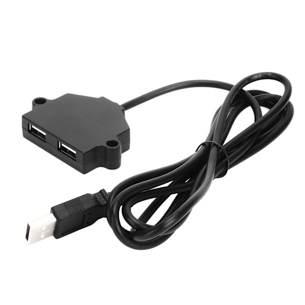 Kaksois USB latausliitäntä 1,5 metrin kaapelilla 5V 1A Monikäyttöinen puhelimen tablet-kameralle