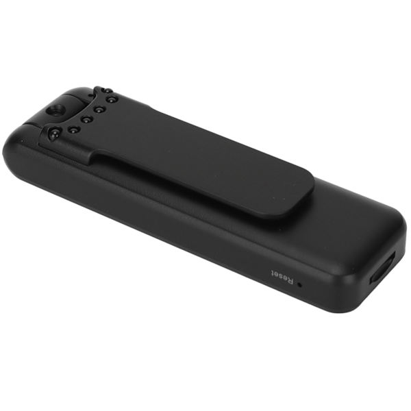 Mini röst- och videobandspelare 1080P nattseende strömindikator minikroppskamera för brottsbekämpning