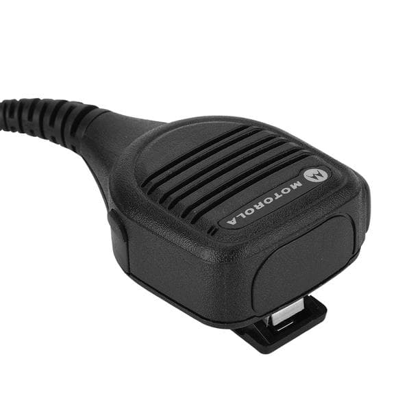 Speaker Microphone with 3.5mm Headphone Jack for Walkie-Talkies, Handheld Microphone and Steel Belt Clip