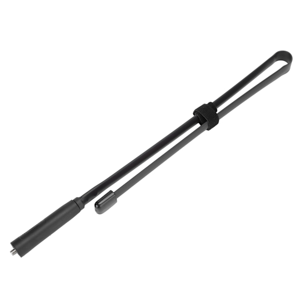 Hopfällbar taktisk antenn för Walkie Talkie SMAF Dual Band VHF UHF 144/430MHz antenn