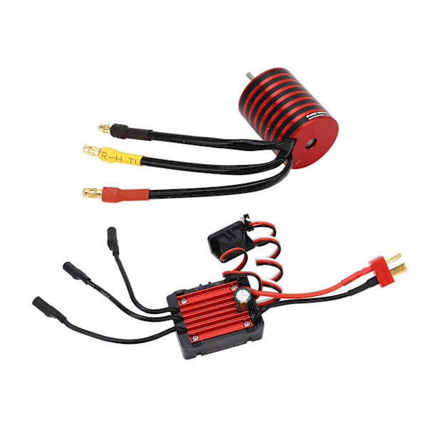 GTSKYTENRC 2430 RC harjaton moottori 25A ESC-sarja tunnistamaton harjaton moottori 1/16 1/18RC kauko-ohjattava ajoneuvo 6300KV