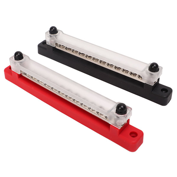 2 stk. 12 terminal samleskinne 48V 150A lav modstand god ledningsevne strømfordelingsblok