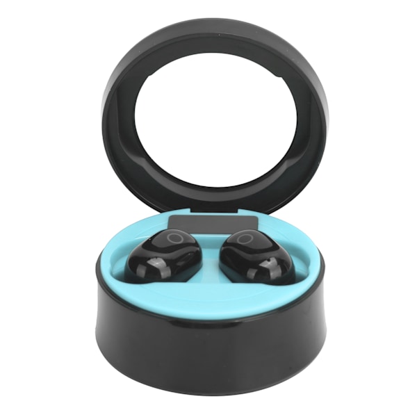 SMS-T10 TWS langattomat Bluetooth-kuulokkeet ladattava kuulokemikrofoni digitaalisella näytöllä (sininen)