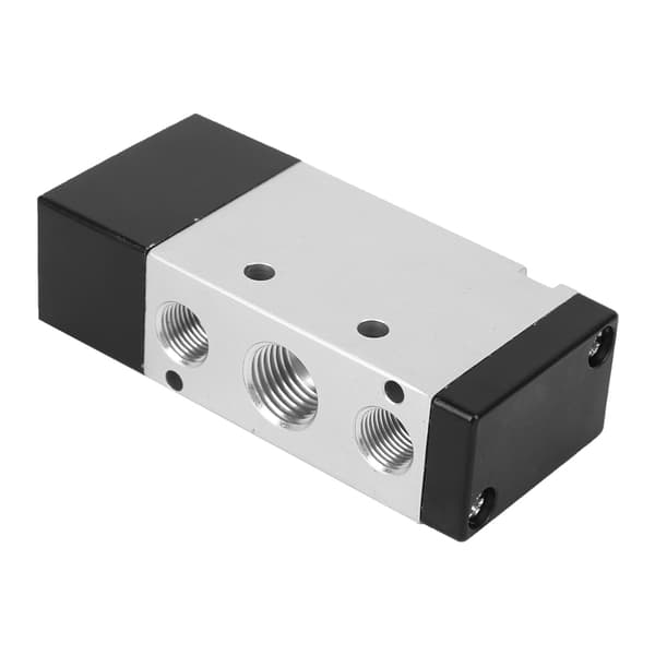 2-Positions 5-vejs pneumatisk kontrolventil luftventil aluminiumslegering mekanisk tilbehør 4A310-10 G3/8 tommer