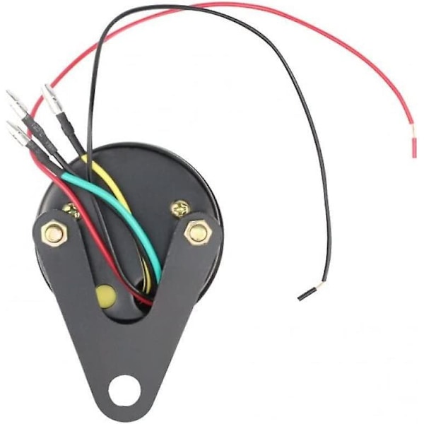 1 stk. Digital Elektronisk Induktiv LED Bagbelysning Universal Motorcykel Speedometer 12k RPM Omdrejningstæller