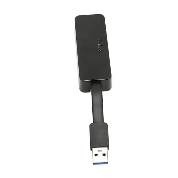 USB till RJ45-adapter 2500M Plug and Play Bärbar Bred Kompatibel USB till Ethernet-adapter för Laptop Tablet USB3.0 Svart
