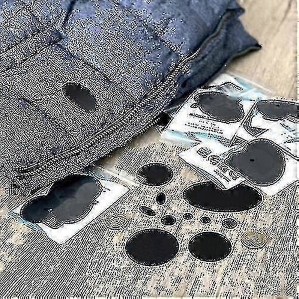 Lagningslappar för dunjackor, förklippta, självhäftande, mjuka, vattentäta - Ny SZJR Lila