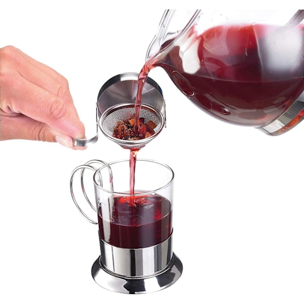 Teesiivilä/suodatin, pidikkeellä, Teatime, ruostumaton teräs