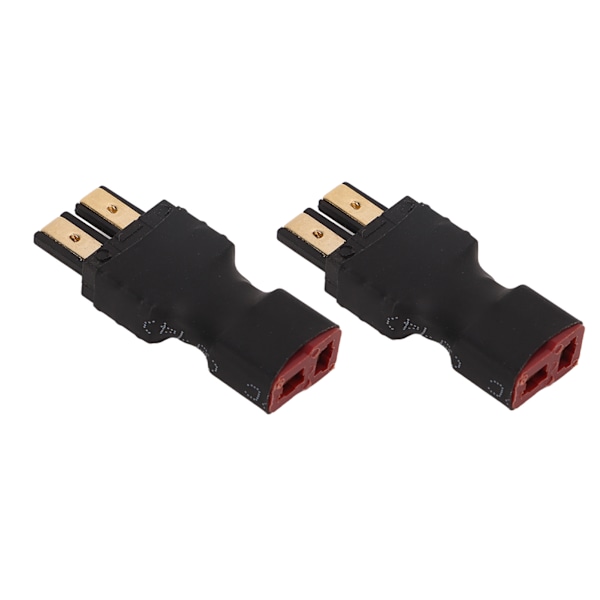 2 st T-honadapter T till hankontakt Adapter RC Honadapter till Hanadapter för RC Bilmodell Flygplansmodell Fartygsmodell