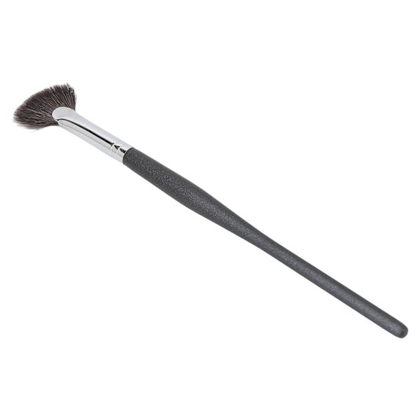 Fan Highlighter Brush Multipurpose Bløde Børster Vifteformet Makeup Brush til Highlighter Blush Løs Pudder