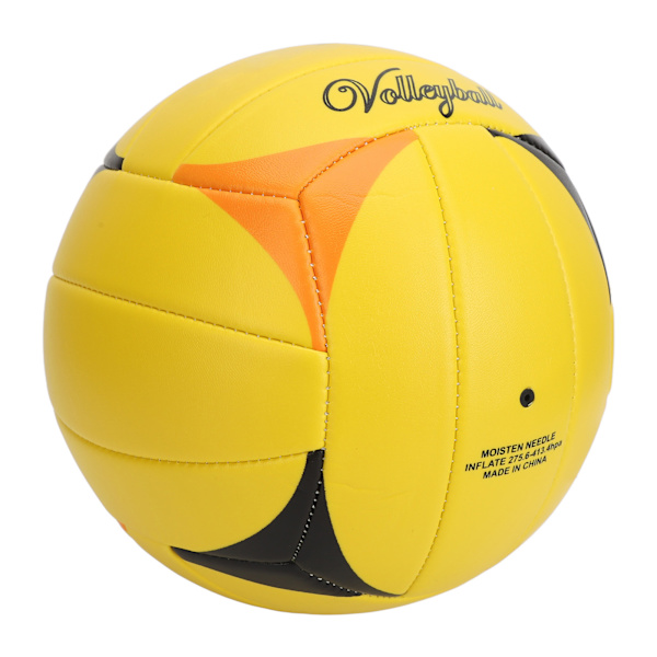 Klassisk volleyboll i storlek 5, mjuk och bekväm PVC-gummifoder, slagtålig inomhusvolleyboll för träning och strandspel