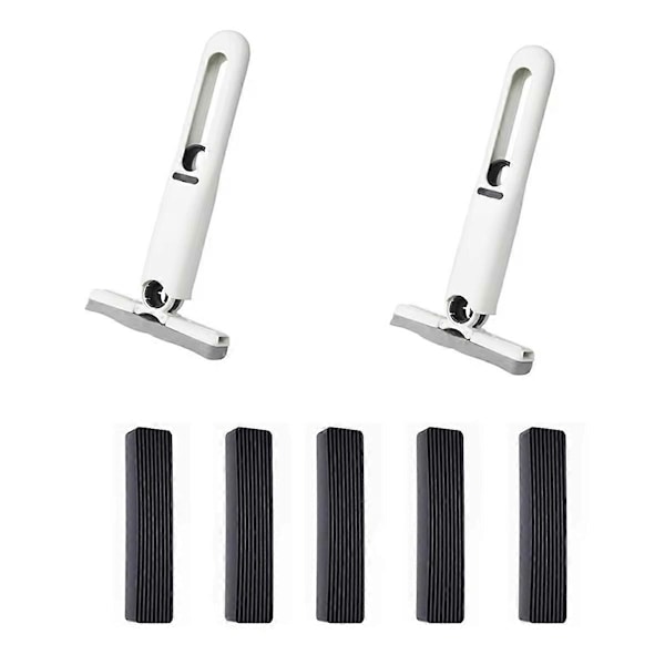 7 stk. multifunksjonell mini mopp svamp absorberende husholdnings skrivebord