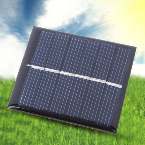 4PCS 3V 168mA Solpanel DIY Material Utomhus Nödladdare Bärbar Strömförsörjning