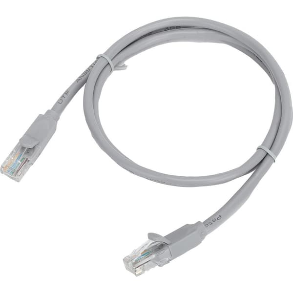1-meters Cat 5E Ethernet-kabel för internetnätverk och dator - Höghastighetsanslutningskabel