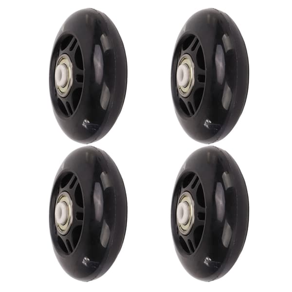 4 STK Inline Skate Flash Hjul Rulleskøyte PU Hjul Erstatningshjul 69mm