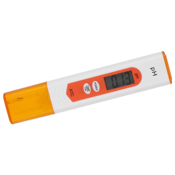 Bärbar PH-testare Vattenkvalitetsanalysator för vattenbruk och akvarium med temperaturdisplay