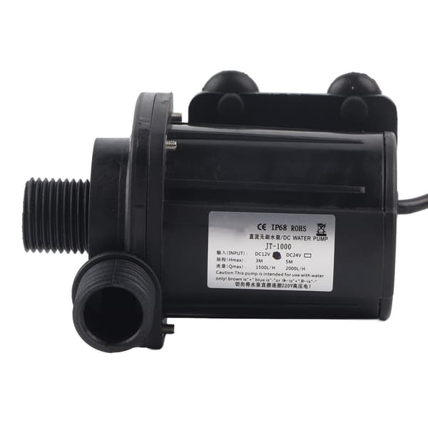 Mini 3 Meter Hydraulisk Lyfthöjd DC Borstlös Boost Vattenpump 12V 40℃-100℃