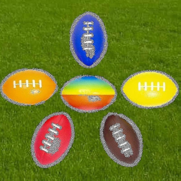 12 st Mini Fotboll Stressboll Ångestlindring Hög Elasticitet Party Favor Handgrepp Fotbollsträning Stressboll För Hemma Tangerine