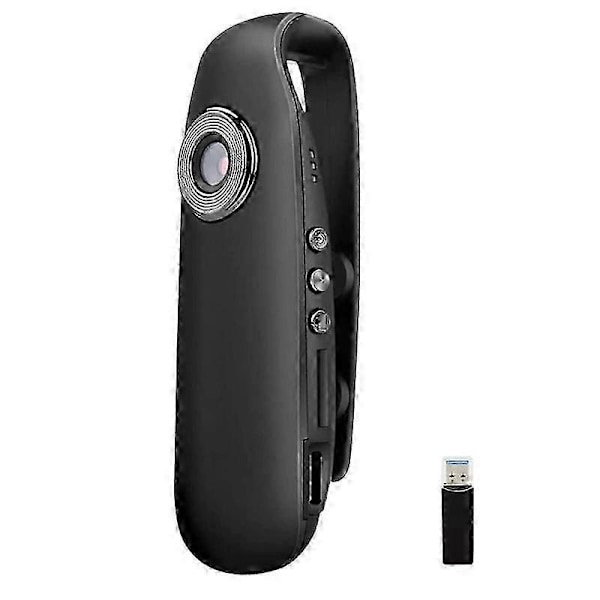 Polis Kroppskamera och Portabel, Kamera med Video Bärbar, 1080P Bärbar Kamera, Mini Kamera EU-kontakt