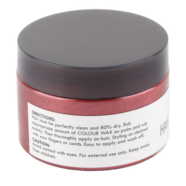 Profesjonell Barber Shop Hårfarging Leire Hårfarging Modellering Styling Voks 120g#4