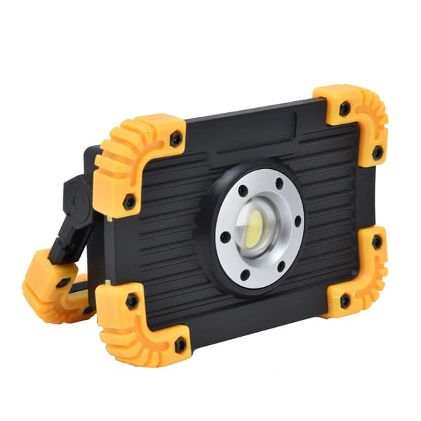 LED Nødlys Flood Light Mini COB Arbejdslys Bærbar Rund USB Opladning Campinglys til Udendørs