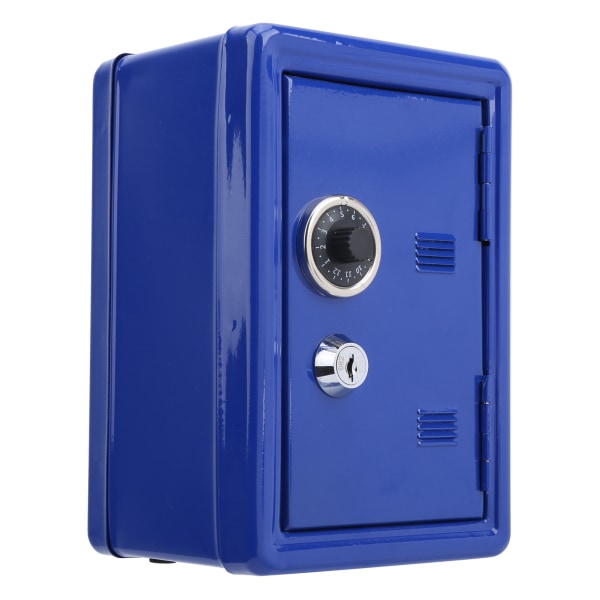 Mininøkkeloppbevaringsveske for barn - Sikker og innovativ metallsimuleringsboks Blue