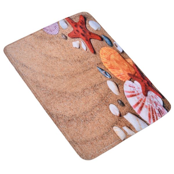 Antislip slitstark dekorativ dörrmatta för vardagsrummet 40 x 60 cm