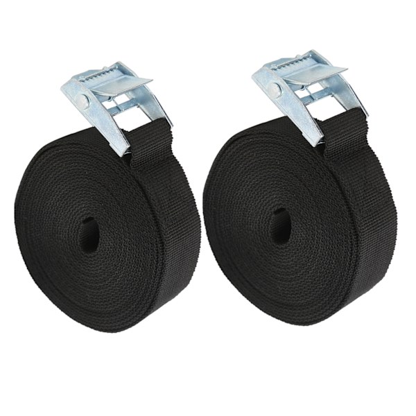 2 kpl kiinnityshihnaa 25 mm sinkkiseospaineella kestävä anti-murtuma kiinteät hihnat niputettuihin raskaisiin esineisiin (3 metriä)
