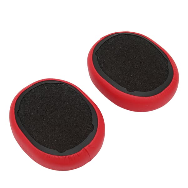 Protein Leather Replacement Øreputer for Skullcandy Crusher 3.0 Trådløs Hesh3 Øreputer Reparasjonsdeler Rød