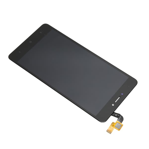 LCD-skärm Digitizer Assembly Ersättningsskärm för Redmi Note4X Telefon Svart