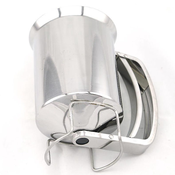 Pander Dispenser i Rustfrit Stål - Perfekt til Bagning af Pandekager, Cupcakes, Muffins, Crepes og Waffles