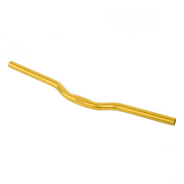 Aluminium Fixed Gear Cykel Landsvägscykel Fixed Gear Riser Bar Styre 25.4mm*520mm (guldfärgad)