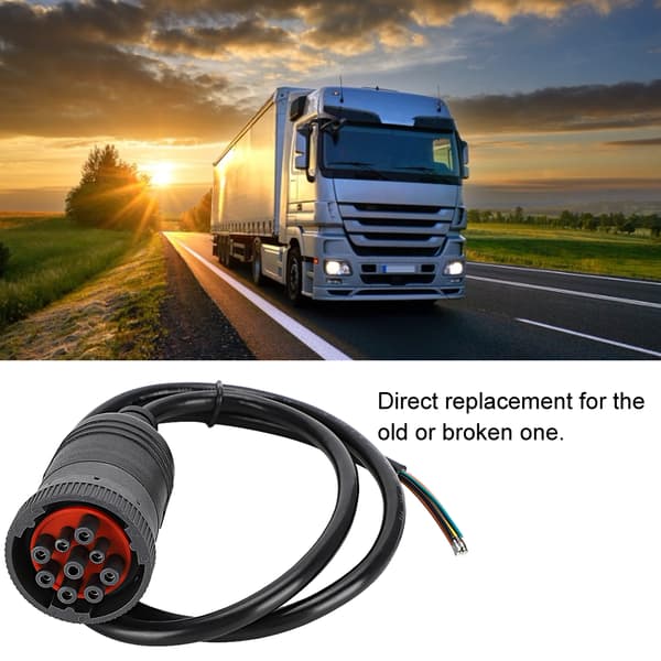 J1939-9Pin Diagnostisk Kabel Adapter Konnektor til Cummins Universal Lastbil Tilbehør